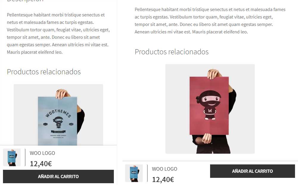 Botón de compra flotante para WooCommerce