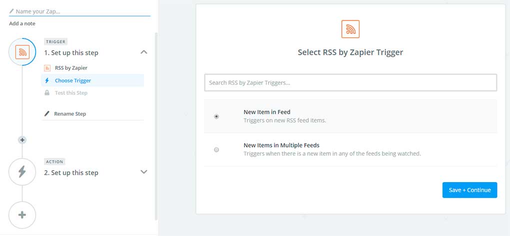 Nuevo producto Zapier