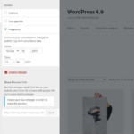 Las nuevas opciones del personalizador en WordPress 4.9