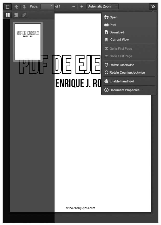 Visor de PDF para WordPress